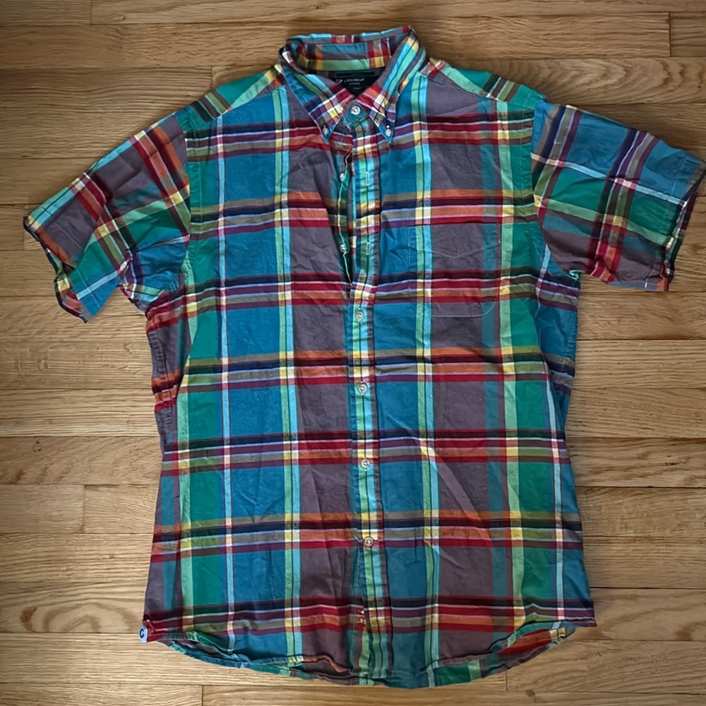 Men’s CREMIEUX large button down! Collar shirt